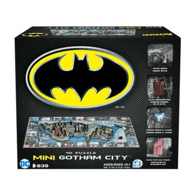 batman-mini-gotham-city-4d-puzzle Batman – Gotham City 4D Cityscape Puzzle