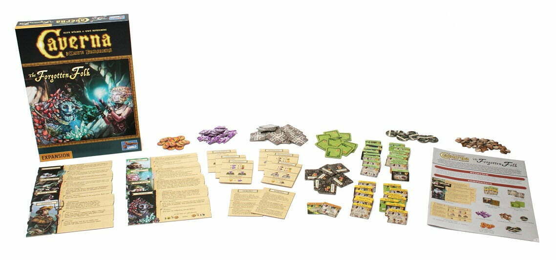 Caverna Expansion The Forgotten Folk Board Game for sale online