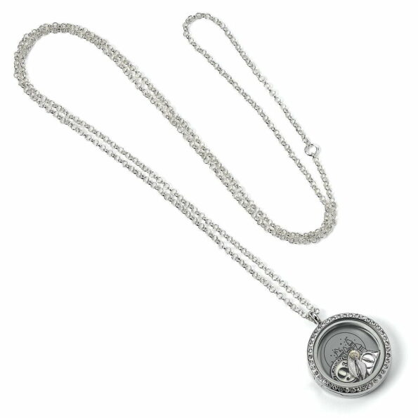 Harry Potter – Floating Charm Locket Necklace with 3 charms_3
