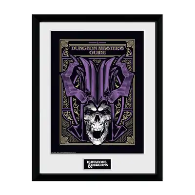 dungeon-and-dragons-masters-guide-framed-poster Dungeons & Dragons – Master’s Guide Framed Poster