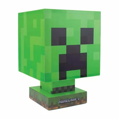 Minecraft Creeper Icon Lamp