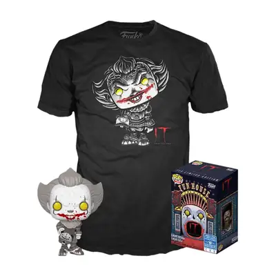 it-tee-in-a-box-funko-pop-pennywise IT POP! & Tee Box Pennywise “With I Love Derry” Tee