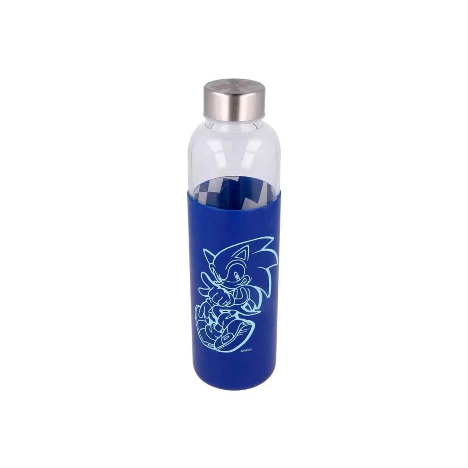Sonic The Hedgehog Glass Bottle with Silicone Cover 585ml – Sunnygeeks