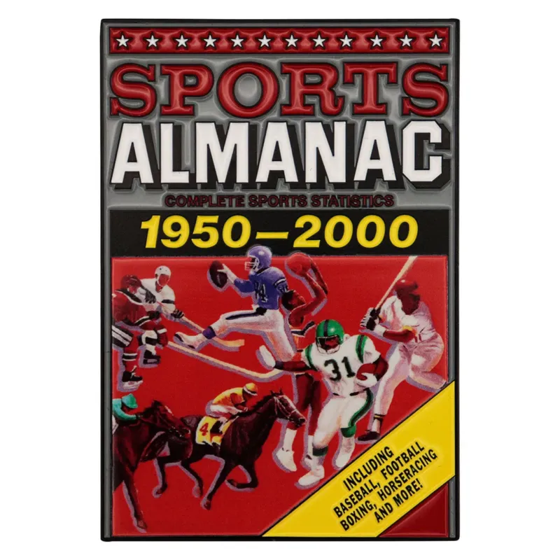 Back to the Future Grays Sports Almanac πλακέτα περιορισμένης έκδοσης Back to the Future Grays Sports Almanac Limited Edition Ingot