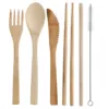 Enchanted Rainbow Unicorn Bamboo Cutlery Set (6 pieces)