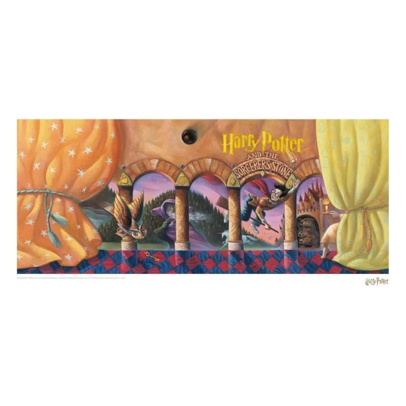 Harry Potter and the Philosopher's Stone – Book Cover Artwork Limited Edition Art Print Harry Potter and the Philosopher's Stone – Book Cover Artwork Limited Edition Art Print