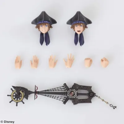 Kingdom Hearts III Bring Arts Sora (Pirates of the Caribbean Version) Action Figure