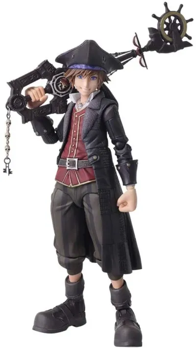 Kingdom Hearts III Bring Arts Sora (Pirates of the Caribbean Version) Action Figure