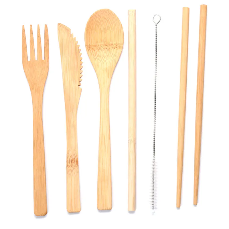 Pusheen Foodie Bamboo Cutlery Set (6 pieces)